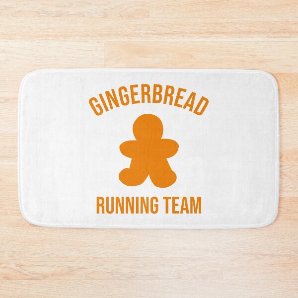 Item preview, Gingerbread Running Team - Funny Cute Gingerbread designed and sold by Seth's Tees.