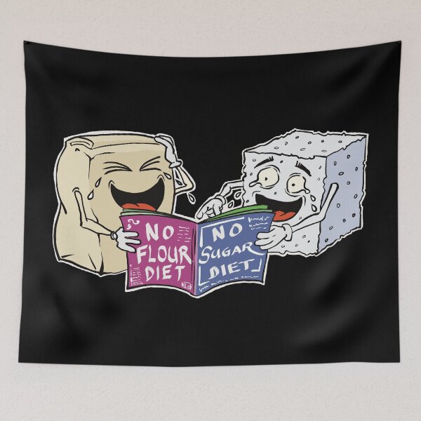Item preview, No Sugar No Flour -  the battle is on designed and sold by Redinsart.