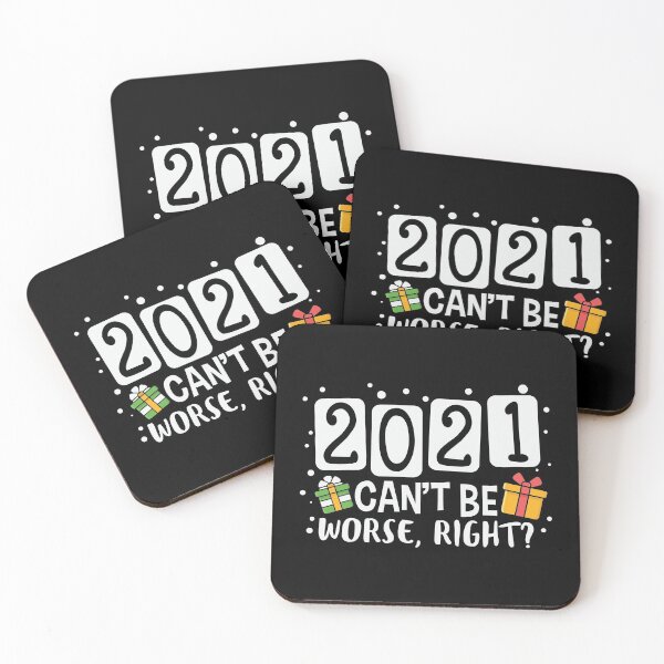 Item preview, 2021 Can't Be Worse Right designed and sold by ellis-vinyasa.