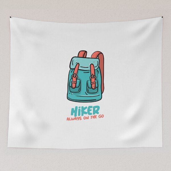 Item preview, Hiker Backpacker designed and sold by Echo Aesthetics.