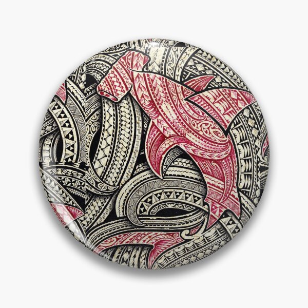 Item preview, RED HAMMERHEAD SHARK designed and sold by pacificoceanart.