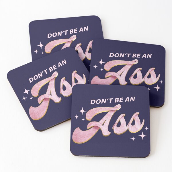 Item preview, "Don't be an ASS" art design designed and sold by AznavourByKarin.