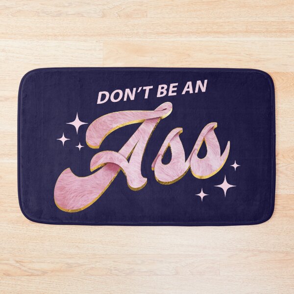 Item preview, "Don't be an ASS" art design designed and sold by AznavourByKarin.
