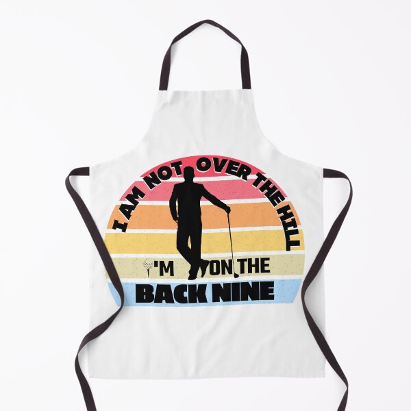 Item preview, Golf gifts, I am Not over the Hill, I am on the Back Nine, Vintage Sunset Design for Golf Lovers designed and sold by AmazingEcraft.
