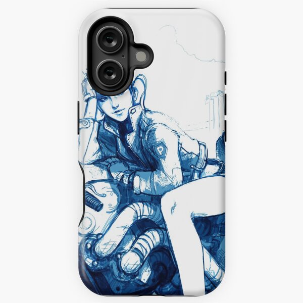 Girl and Bike 4 iPhone Tough Case