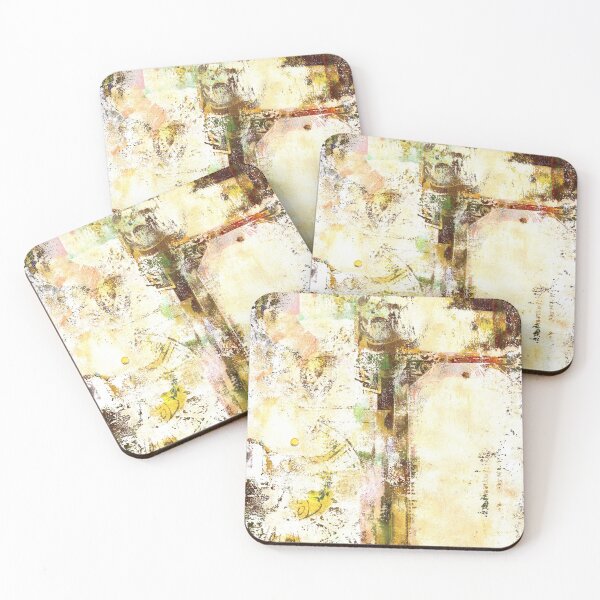Item preview, "Tag Grunge #2" Gel Print Painting designed and sold by peonypours.