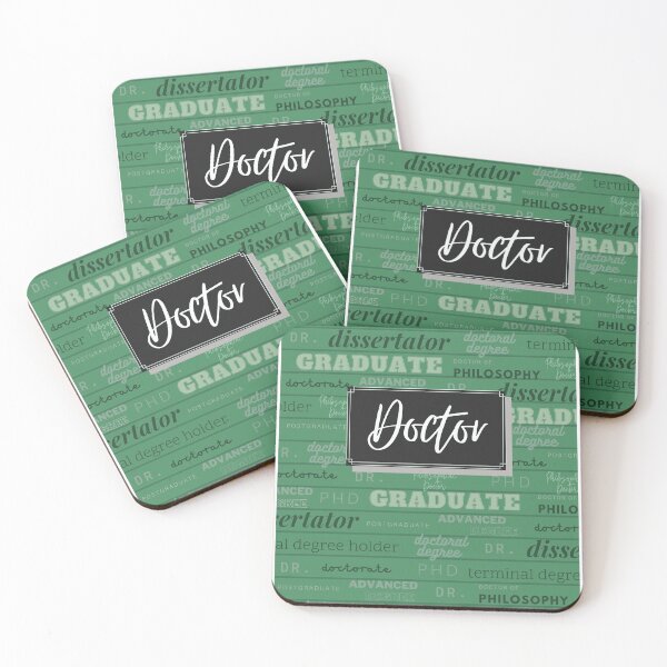 Item preview, PhD Doctor -- Green Synonyms Design designed and sold by statsandcats.