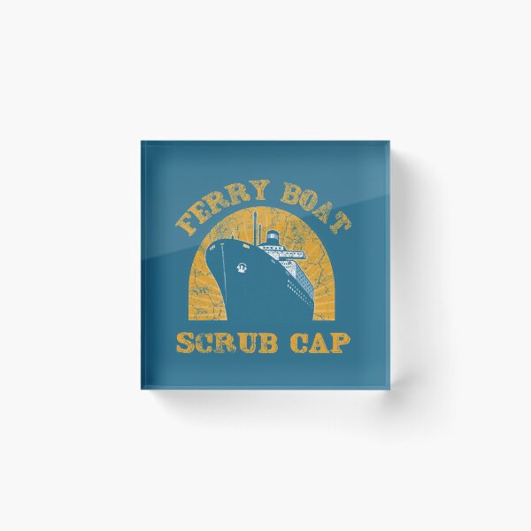 Item preview, Ferry Boat Scrub Cap Artwork Present designed and sold by cattiktoks1718.