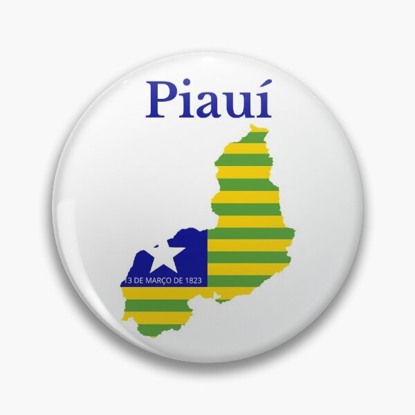 Item preview, Piaui State Map Flag, Brazil designed and sold by marosharaf.