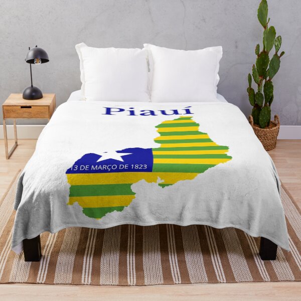 Item preview, Piaui State Map Flag, Brazil designed and sold by marosharaf.