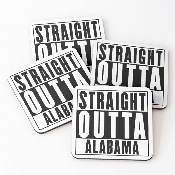 Item preview, Straight Outta Alabama designed and sold by RandomStuffShop.
