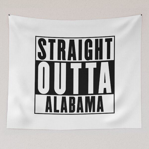 Item preview, Straight Outta Alabama designed and sold by RandomStuffShop.