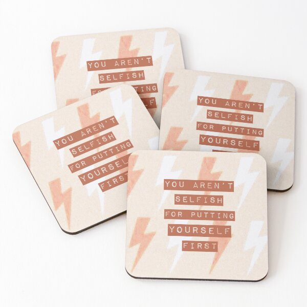 Item preview, You aren't selfish for putting yourself first designed and sold by scribblesbyzo.