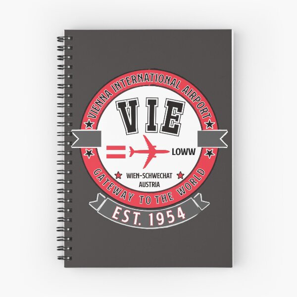 Item preview, VIE Vienna International Airport Austria - Vintage Design designed and sold by FouDeeziner.