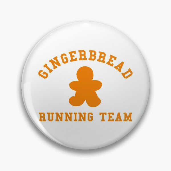 Item preview, Gingerbread Running Team - Funny Cute Gingerbread designed and sold by Seth's Tees.