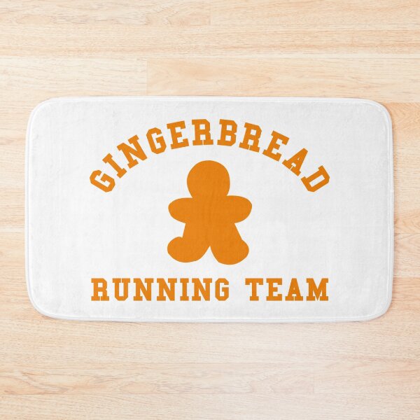 Item preview, Gingerbread Running Team - Funny Cute Gingerbread designed and sold by Seth's Tees.