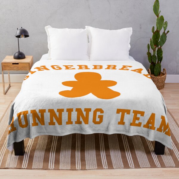 Item preview, Gingerbread Running Team - Funny Cute Gingerbread designed and sold by Seth's Tees.