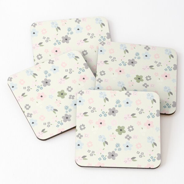 Item preview, Cream Ditsy Print designed and sold by LouiseFranksArt.