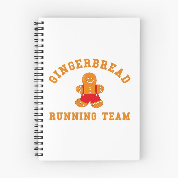 Item preview, Gingerbread Running Team - Funny Cute Gingerbread designed and sold by Seth's Tees.