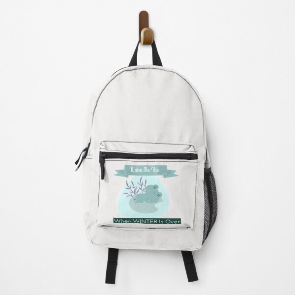 Item preview, Cute Frog "Wake me up when winter is over" designed and sold by Vero De.