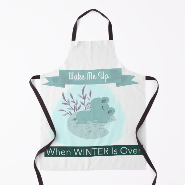 Item preview, Cute Frog "Wake me up when winter is over" designed and sold by Vero De.