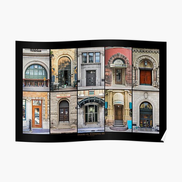 Doors of Winnipeg III Poster