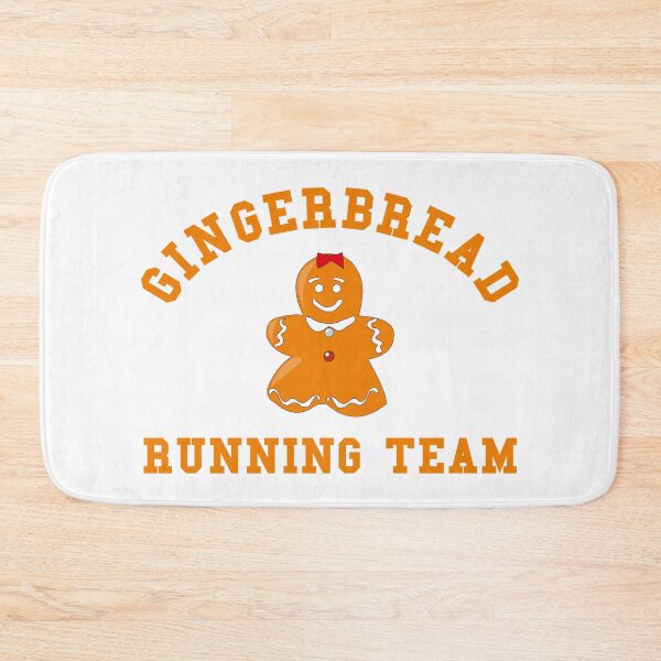 Item preview, Gingerbread Running Team - Funny Cute Gingerbread designed and sold by Seth's Tees.