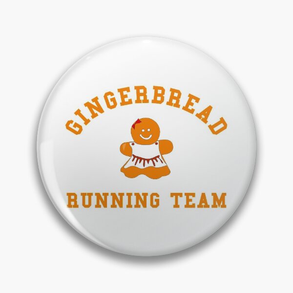 Item preview, Gingerbread Running Team - Funny Cute Gingerbread designed and sold by Seth's Tees.