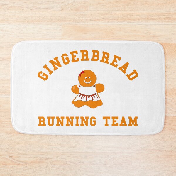 Item preview, Gingerbread Running Team - Funny Cute Gingerbread designed and sold by Seth's Tees.