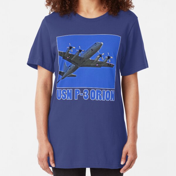 u.s. navy p3 orion t Slim Fit T-Shirt