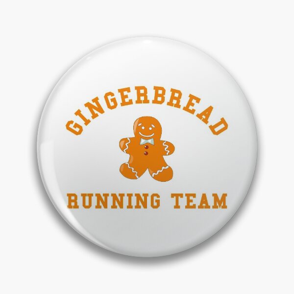 Item preview, Gingerbread Running Team - Funny Cute Gingerbread designed and sold by Seth's Tees.
