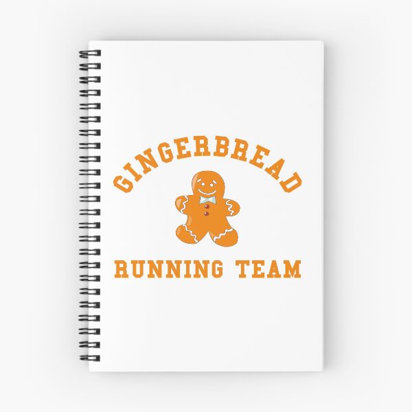 Item preview, Gingerbread Running Team - Funny Cute Gingerbread designed and sold by Seth's Tees.