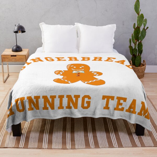 Item preview, Gingerbread Running Team - Funny Cute Gingerbread designed and sold by Seth's Tees.
