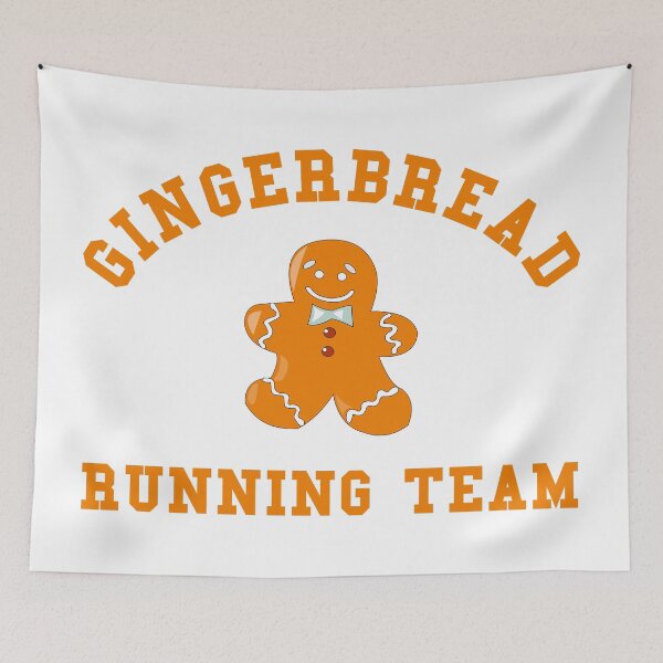 Item preview, Gingerbread Running Team - Funny Cute Gingerbread designed and sold by Seth's Tees.