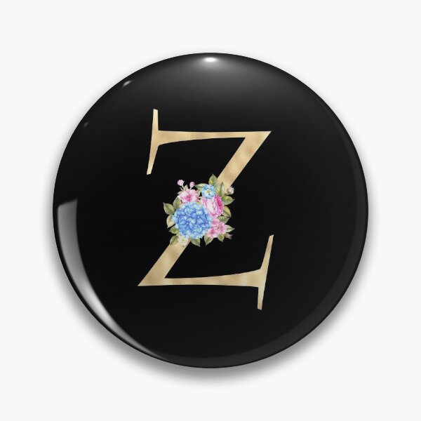 Item preview, Gold Letter Z With Garden Flowers | Floral Wedding Letters designed and sold by SerendipityNow.