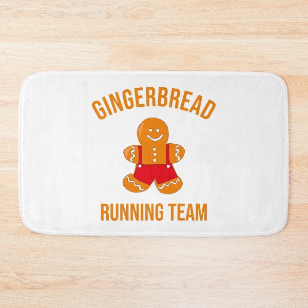 Item preview, Gingerbread Running Team - Funny Cute Gingerbread designed and sold by Seth's Tees.