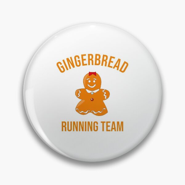 Item preview, Gingerbread Running Team - Funny Cute Gingerbread designed and sold by Seth's Tees.