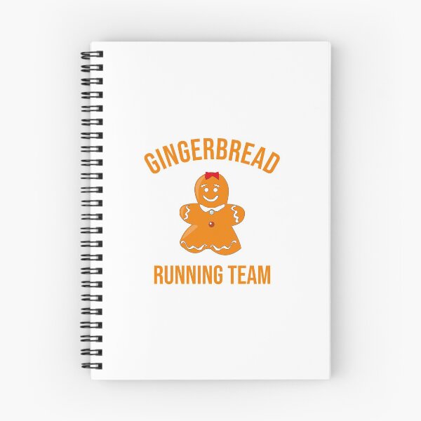 Item preview, Gingerbread Running Team - Funny Cute Gingerbread designed and sold by Seth's Tees.