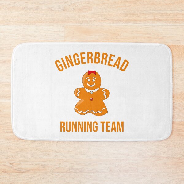 Item preview, Gingerbread Running Team - Funny Cute Gingerbread designed and sold by Seth's Tees.