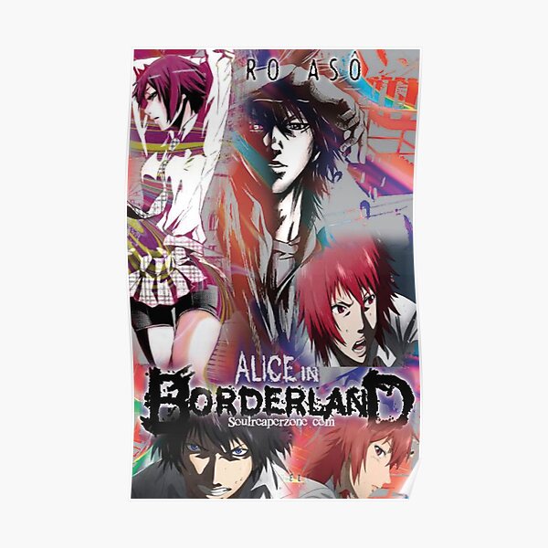 Alice au pays des frontières anime Poster