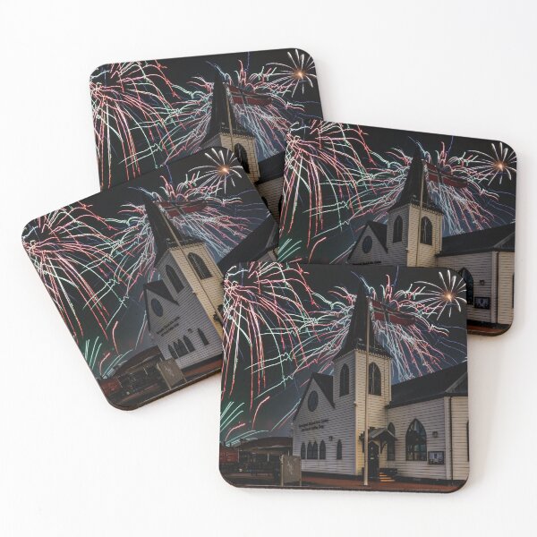 Item preview, Fireworks Over The Norwegian Church designed and sold by Steve Purnell Photography.