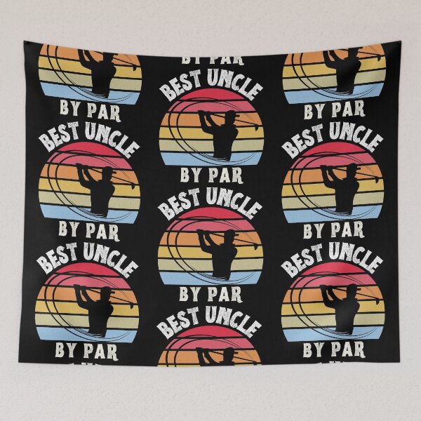 Item preview, Golf gifts, Best Uncle on the Back Nine, Vintage Sunset Design for Golfer Uncle designed and sold by AmazingEcraft.