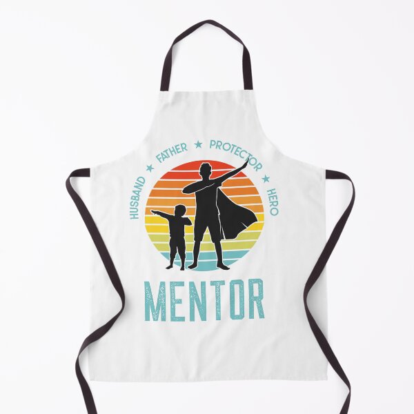 Item preview, Husband Father Protector Hero Mentor Vintage Teacher Gift Sunset Graphic designed and sold by DadJokeDescript.