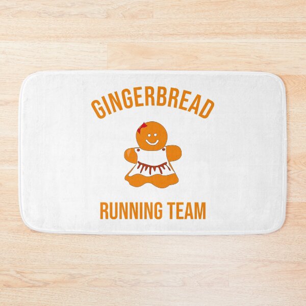 Item preview, Gingerbread Running Team - Funny Cute Gingerbread designed and sold by Seth's Tees.