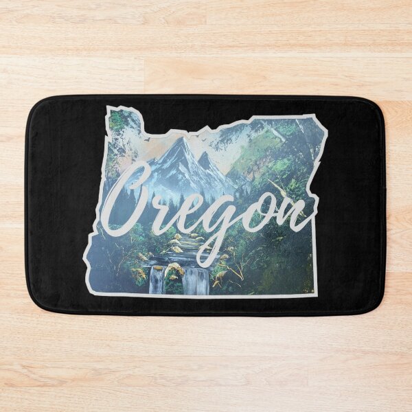 Item preview, Oregon Mountain Waterfall designed and sold by ArtRoomOregon.