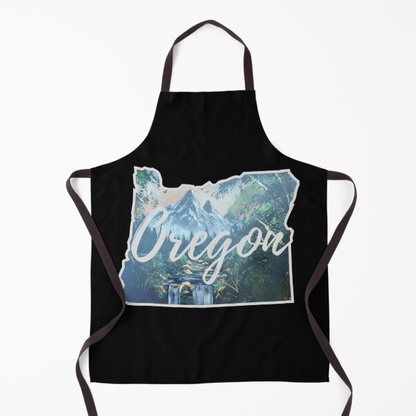 Item preview, Oregon Mountain Waterfall designed and sold by ArtRoomOregon.