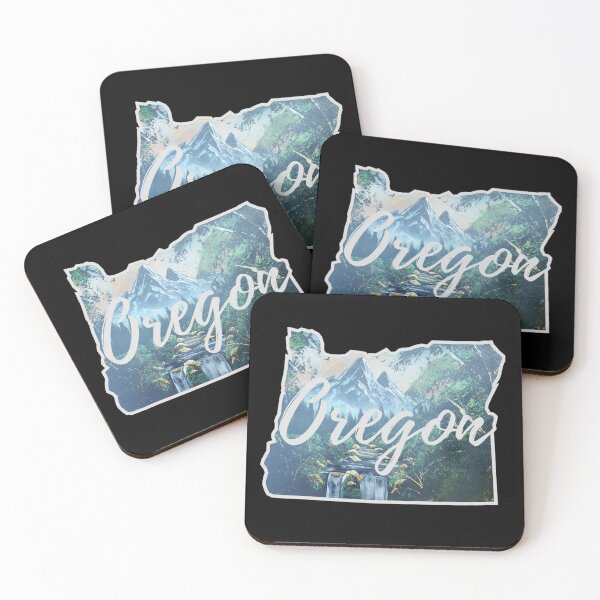 Item preview, Oregon Mountain Waterfall designed and sold by ArtRoomOregon.