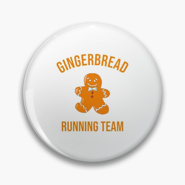 Item preview, Gingerbread Running Team - Funny Cute Gingerbread designed and sold by Seth's Tees.