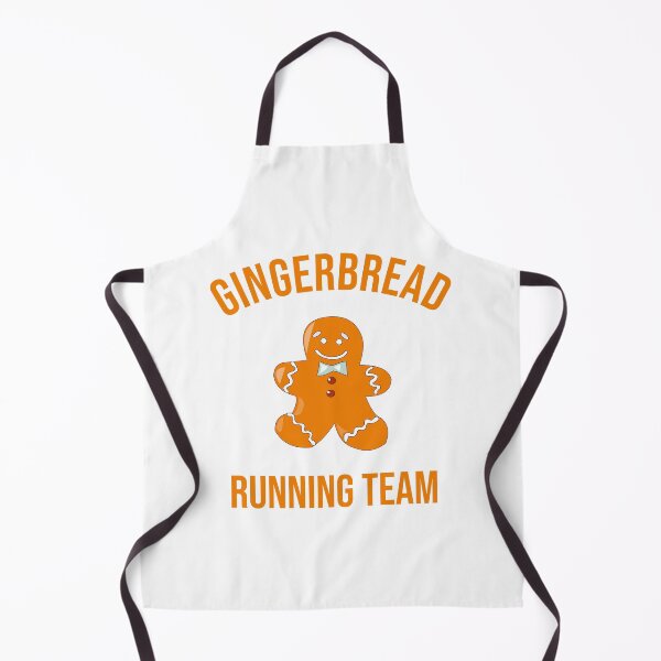 Item preview, Gingerbread Running Team - Funny Cute Gingerbread designed and sold by Seth's Tees.