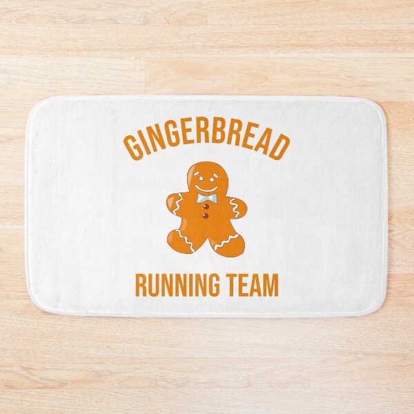 Item preview, Gingerbread Running Team - Funny Cute Gingerbread designed and sold by Seth's Tees.